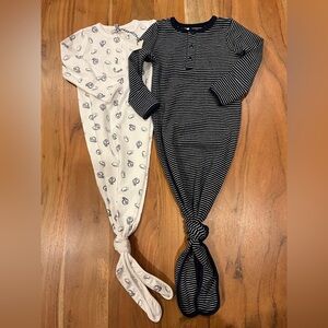 Brand new never used newborn gowns